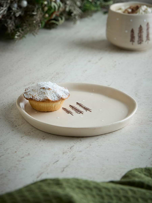 Small Festive Forest Serving Plate
