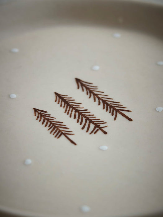 Small Festive Forest Serving Plate