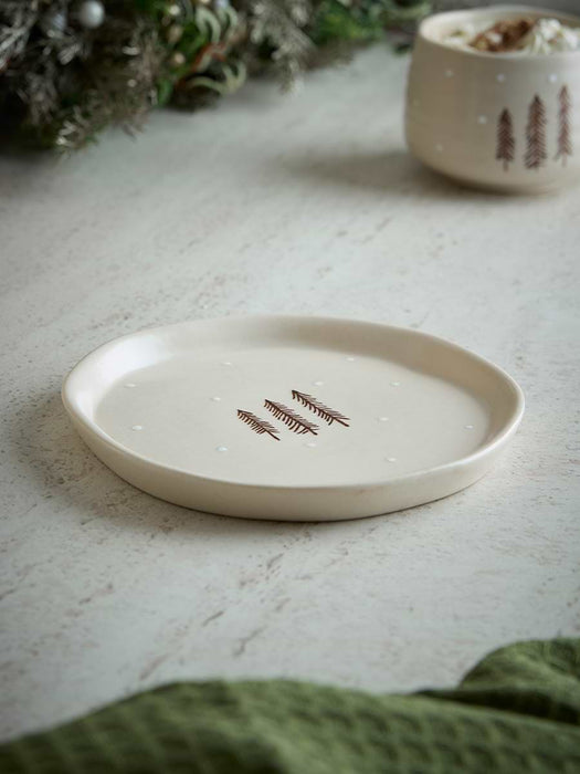 Small Festive Forest Serving Plate