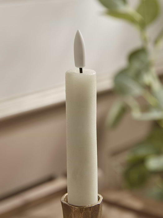 Two LED Dinner Candles - Small