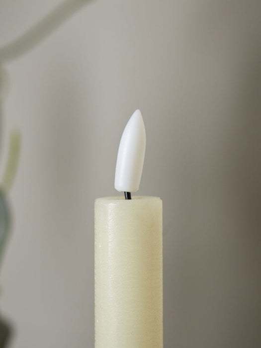 Two LED Dinner Candles - Small