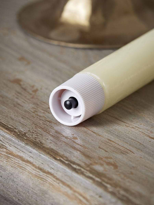 Two LED Dinner Candles - Small
