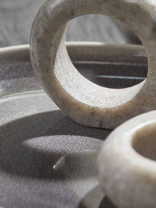 Four Marble Napkin Rings