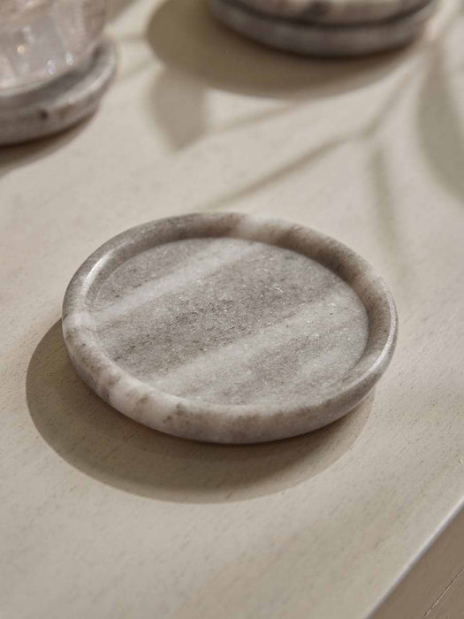 Four Marble Coasters