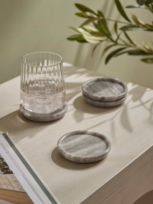 Four Marble Coasters