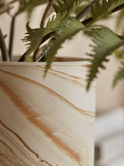 Marbled Terracotta Planter