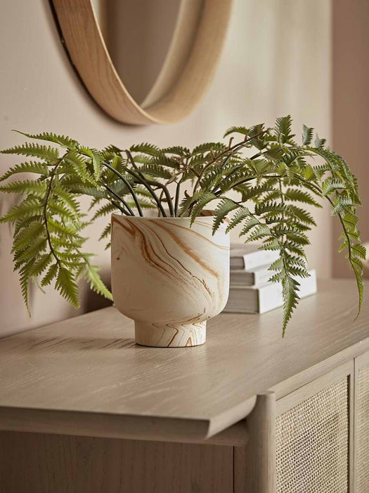 Marbled Terracotta Planter