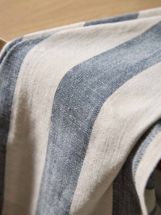 Two Cotton Tea Towels - Nautical Stripe