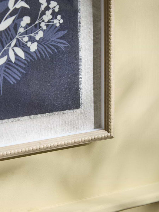 Framed Wildflower Linen Print