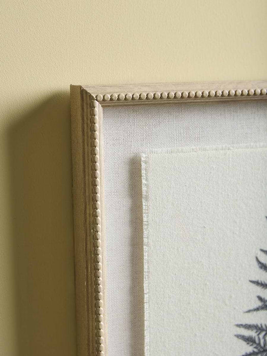 Framed Fern Linen Print