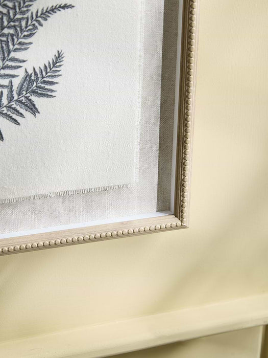 Framed Fern Linen Print