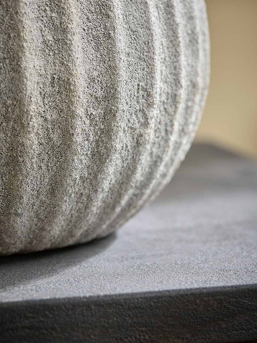 Cara Textured Stone Effect Vase