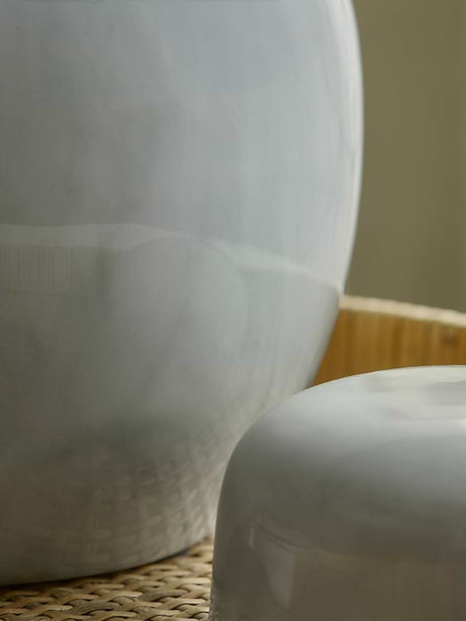 Marble Effect Ceramic Storage Jar