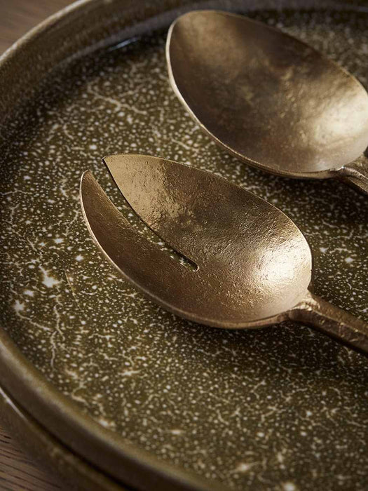 Two Forged Salad Servers