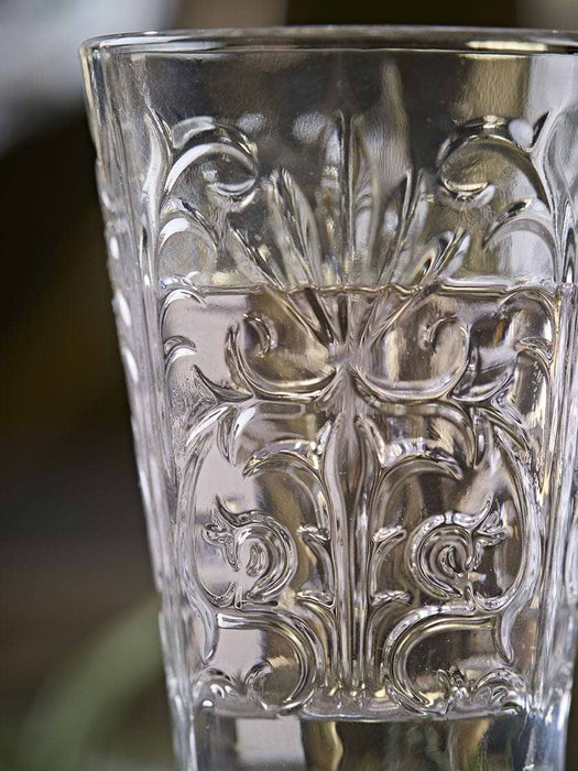 Filigree Glass Jigger
