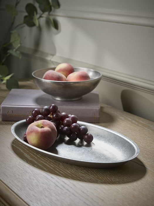 Vintage Style Steel Serving Plate