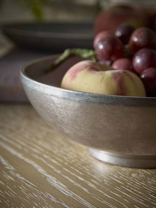 Vintage Style Steel Serving Bowl