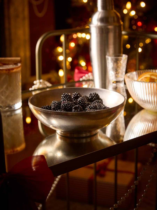 Vintage Style Steel Serving Bowl
