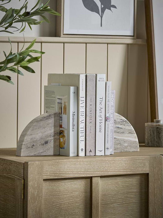 Marble Bookends