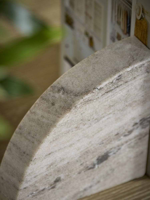 Marble Bookends