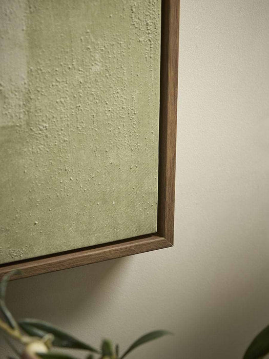 Industrial Textured Squares Framed Canvas