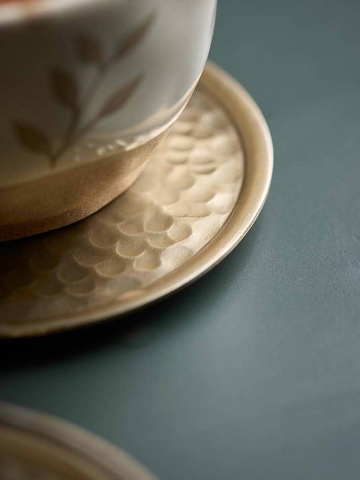 Classic House Coasters - Brass