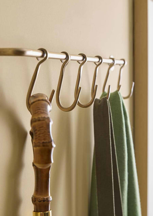 Storage Rail with Hooks