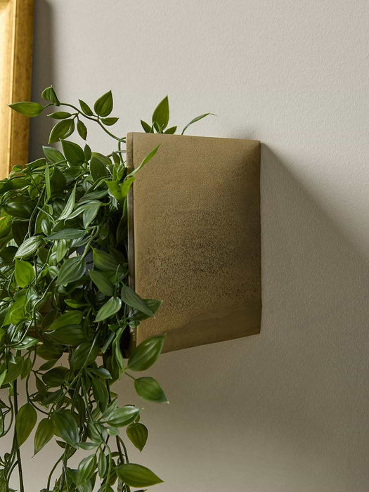 Statement Box Display Shelf - Gold finish