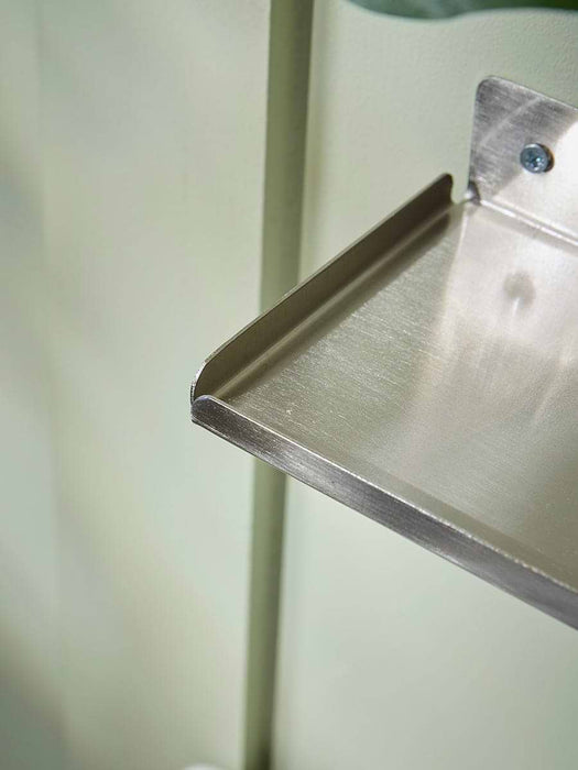 Slimline Metal Shelf - Silver