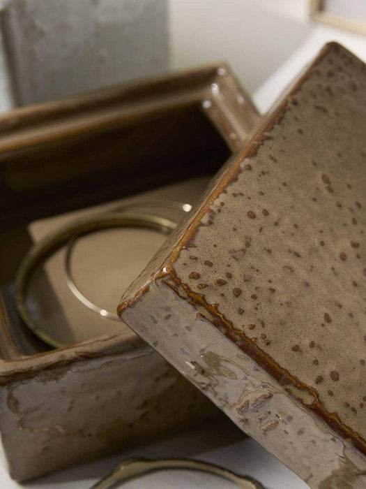 Two Square Treasure Boxes