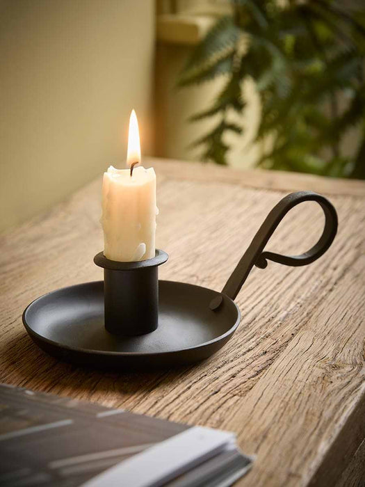 House Candle Holder with Handle