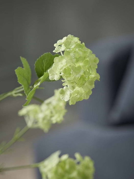 Sumptuous Faux Snowball Spray - Green
