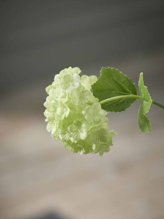 Sumptuous Faux Snowball Spray - Green