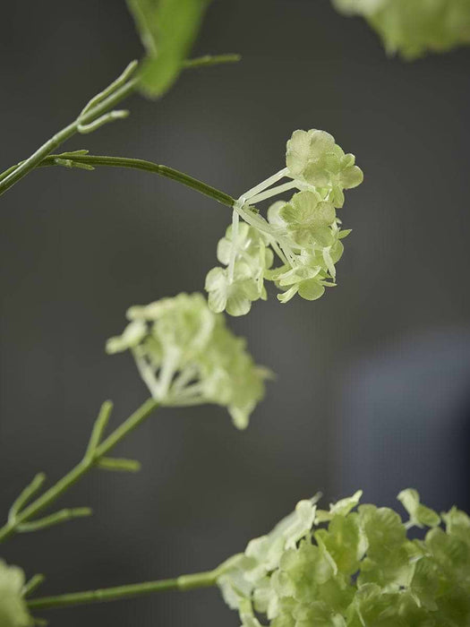 Sumptuous Faux Snowball Spray - Green