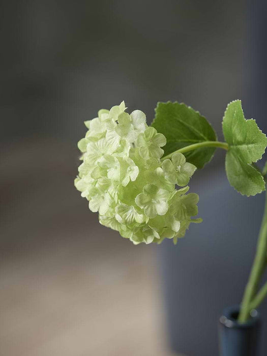 Sumptuous Faux Snowball Spray - Green