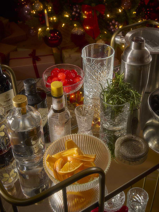 Mirrored Drinks Trolley