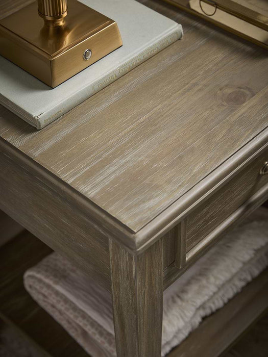 Camille Bedside Table - Limewashed