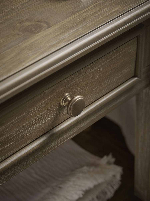 Camille Bedside Table - Limewashed
