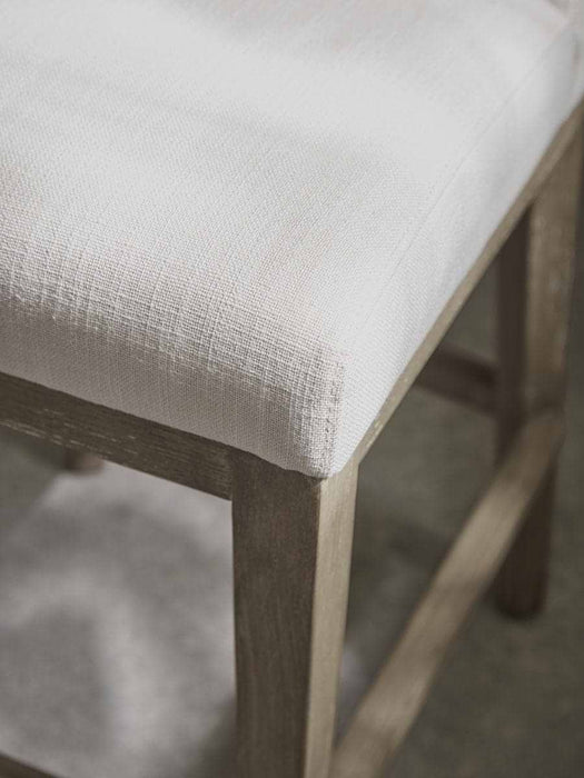 Upholstered Bar Stool - Natural