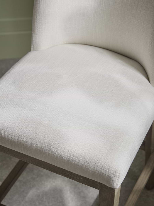 Upholstered Bar Stool - Natural