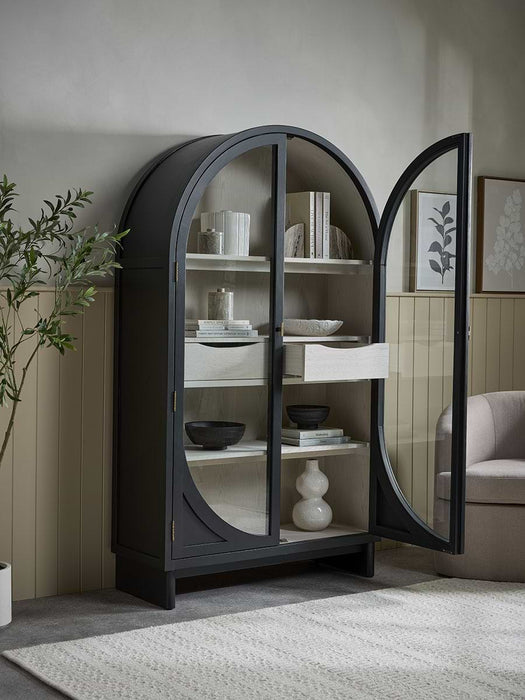 Oval Display Cabinet