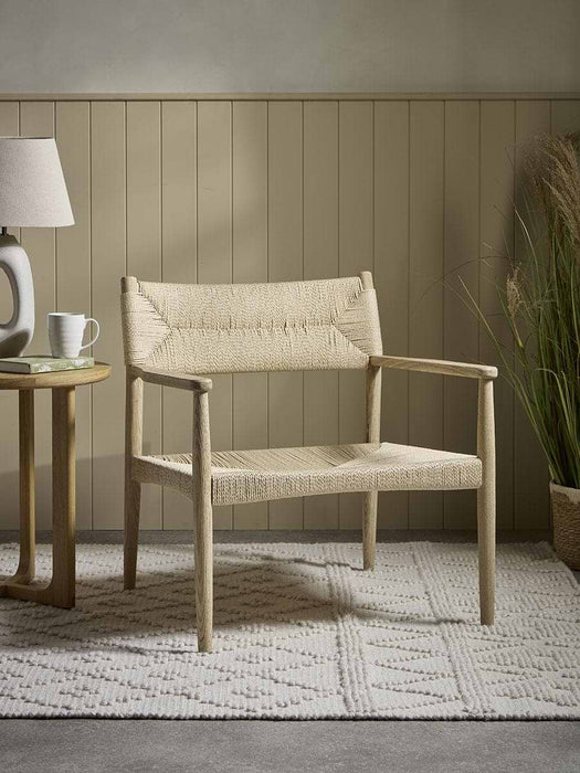 Woven Rope Occasional Chair