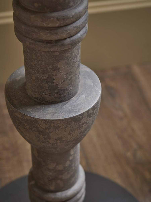 Grey Turned Side Table