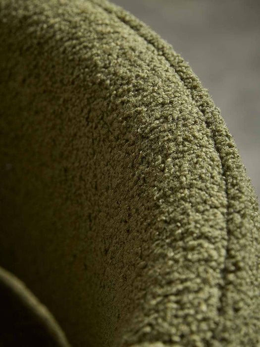 Olive Boucle Stool