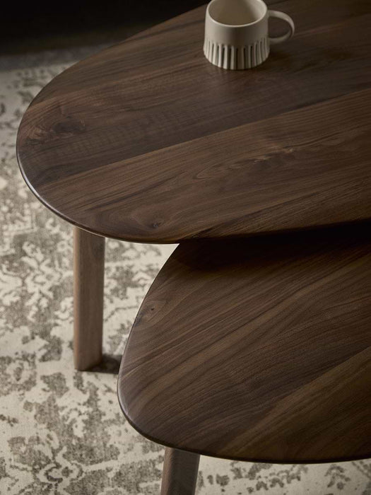 Walnut nesting Coffee Tables