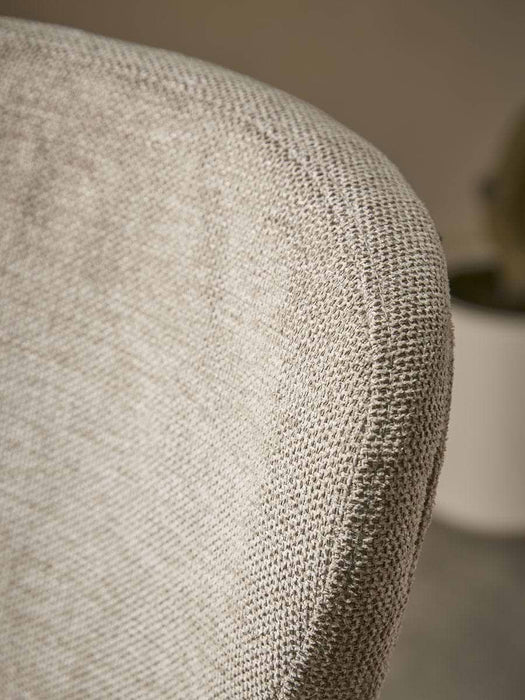 Two Boucle Counter Stools - Grey