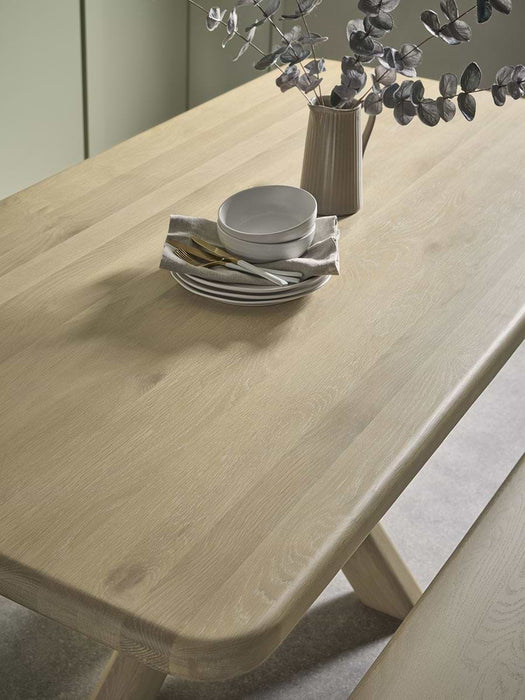 Edvin Rectangle Dining Table - 6 Seater