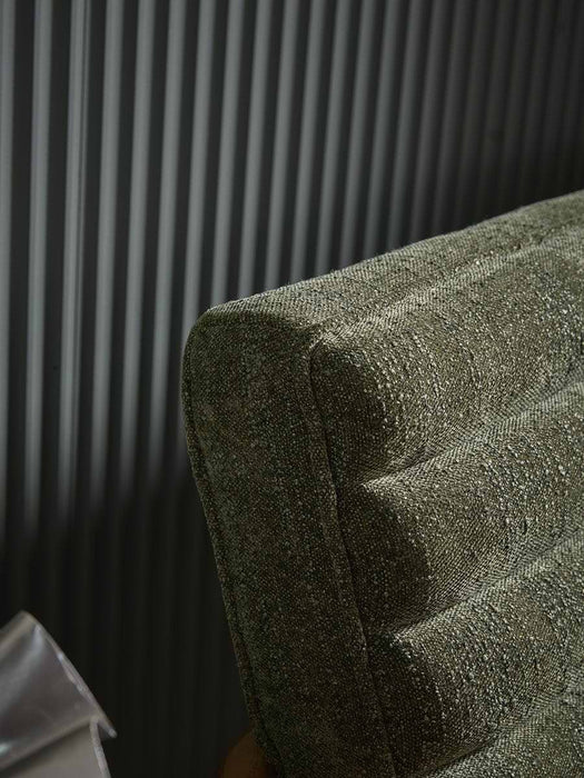 Ribbed Mid Century Sofa