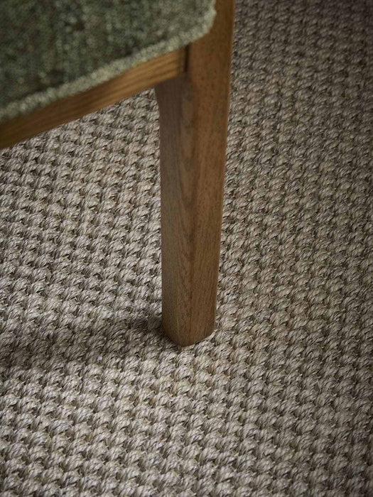 Ribbed Mid Century Sofa