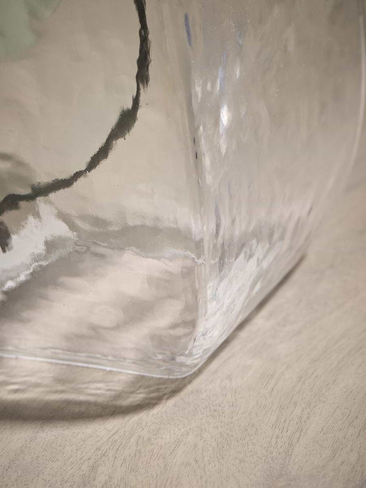 Glass Squoval Table Lamp